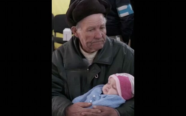 Valentin Platov s vnučkou / Zdroj: Telegram