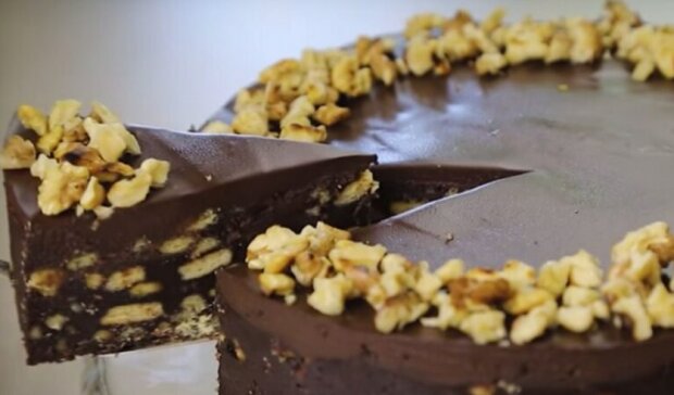 Velmi chutný čokoládový dort bez pečení - dezert, který budete vařit pořád