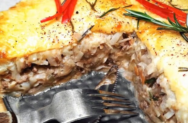 “Bramborová lasagne”: jídlo je vhodné jako ke slavnostnímu stolu, rak i k rodinnému obědu